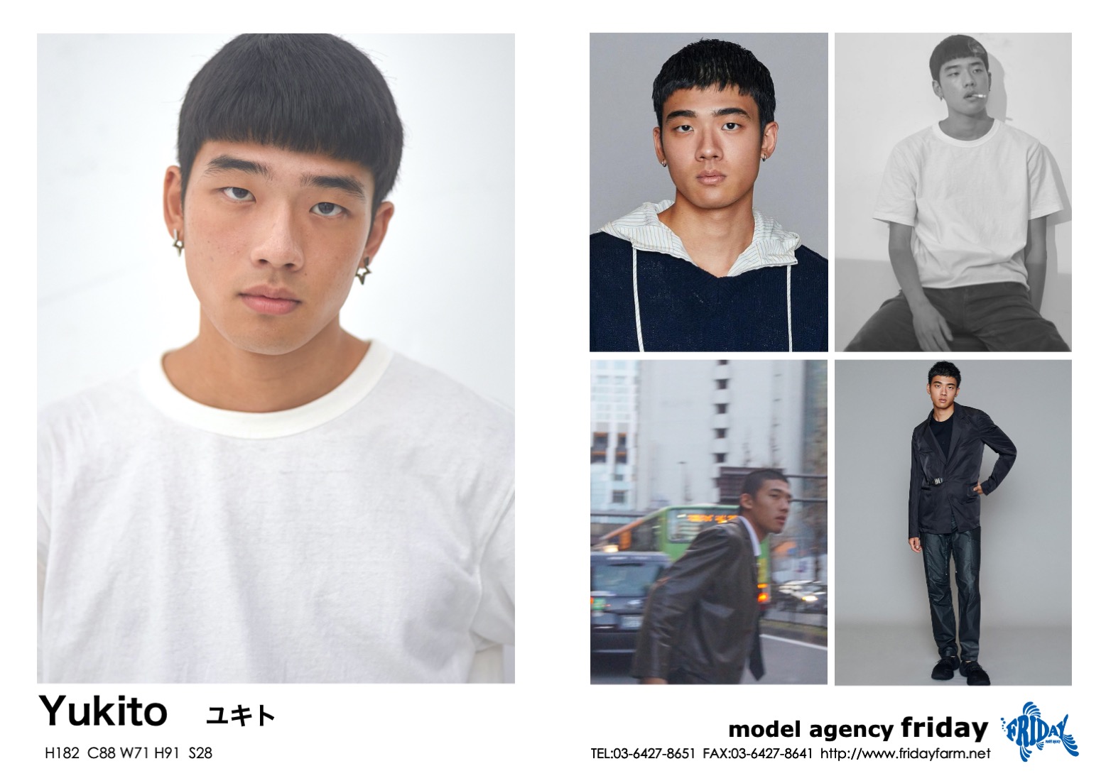 Yukito - ユキト | model agency friday
