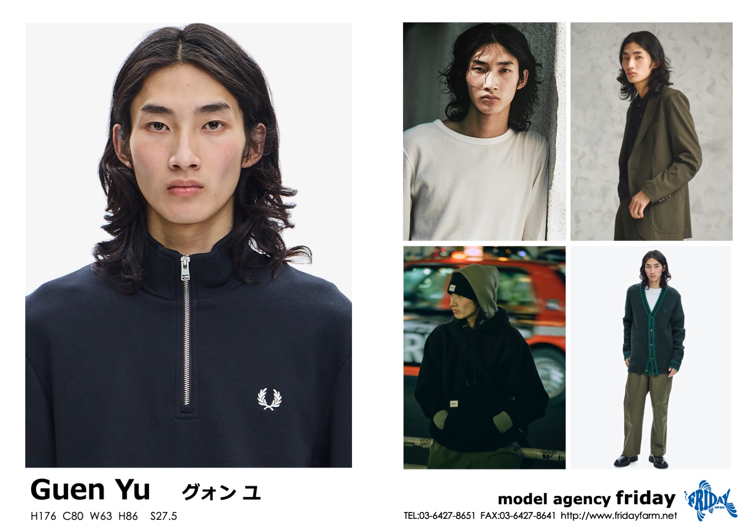 Guen Yu - グォン　ユ | model agency friday